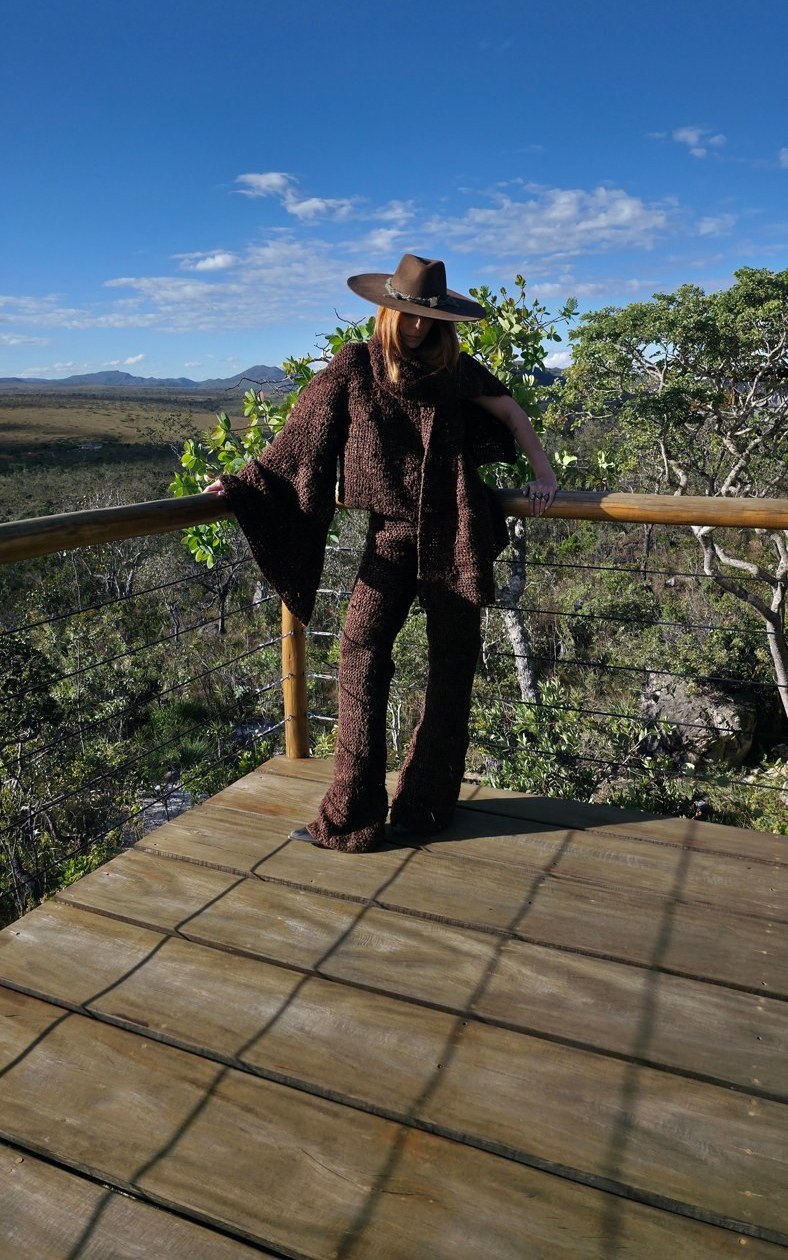 Coleção Entrelaços, look 8
